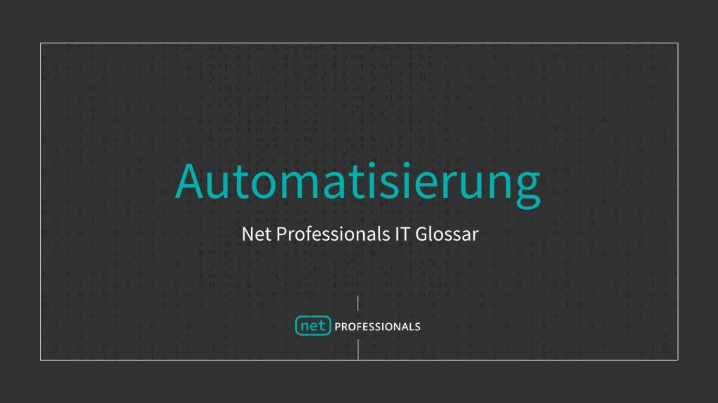 Automatisierung Definition