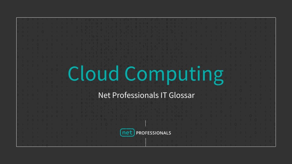 Cloud Computing Definition