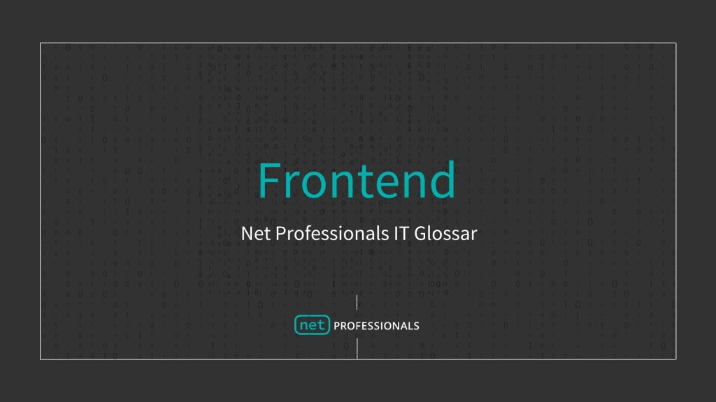 Frontend Definition