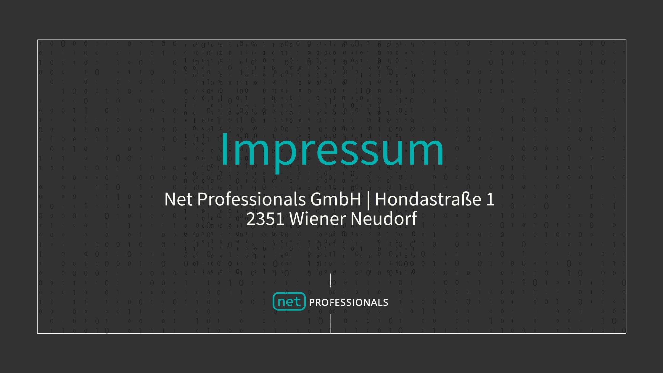 Impressum - IT-Betreuung - IT-Beratung - IT-Infrastruktur