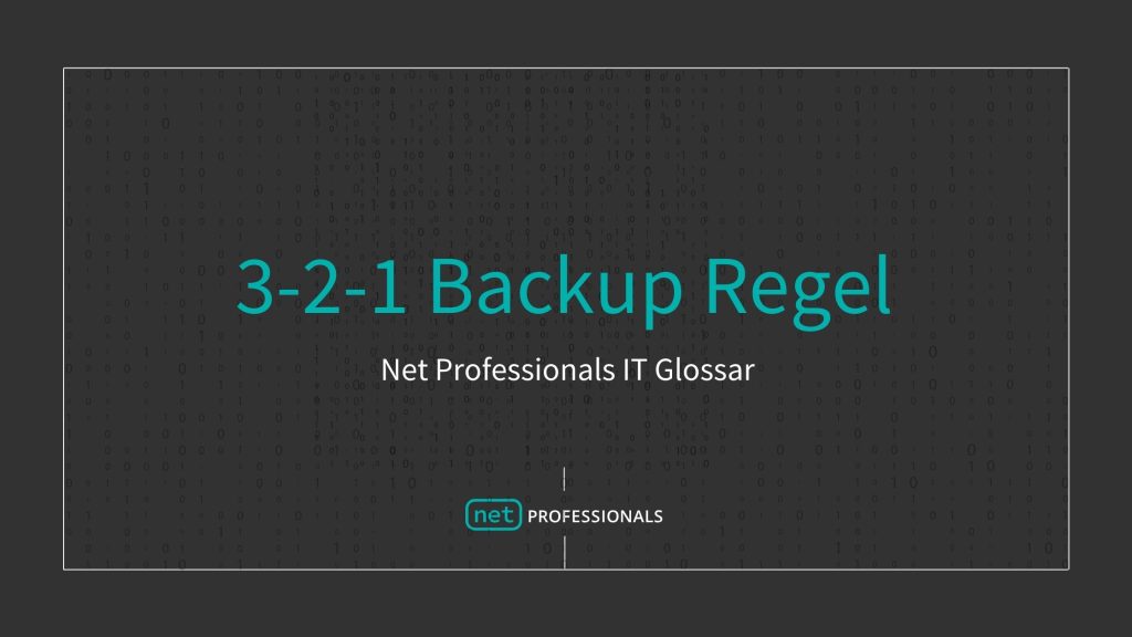 3-2-1 Backup Definition