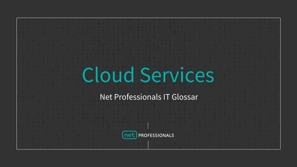 Cloud Services Definition