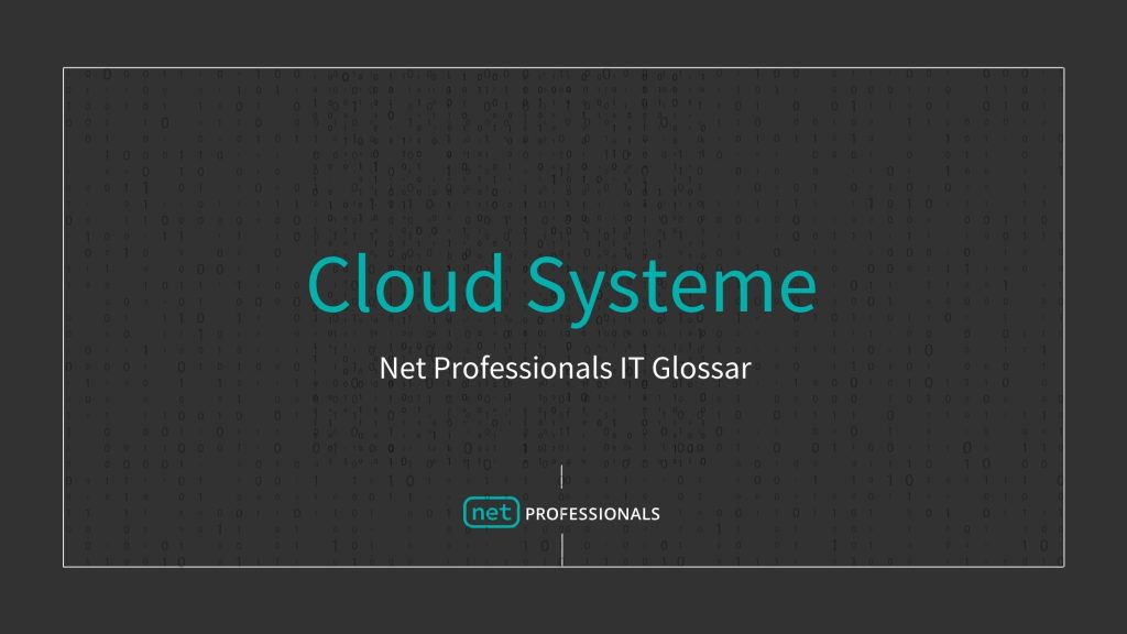 Cloud Systeme Definition