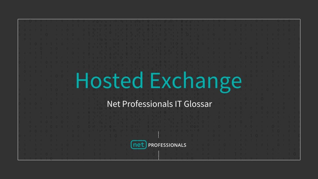 Hosted Exchange Definition