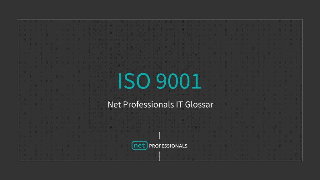 ISO 9001 Definition