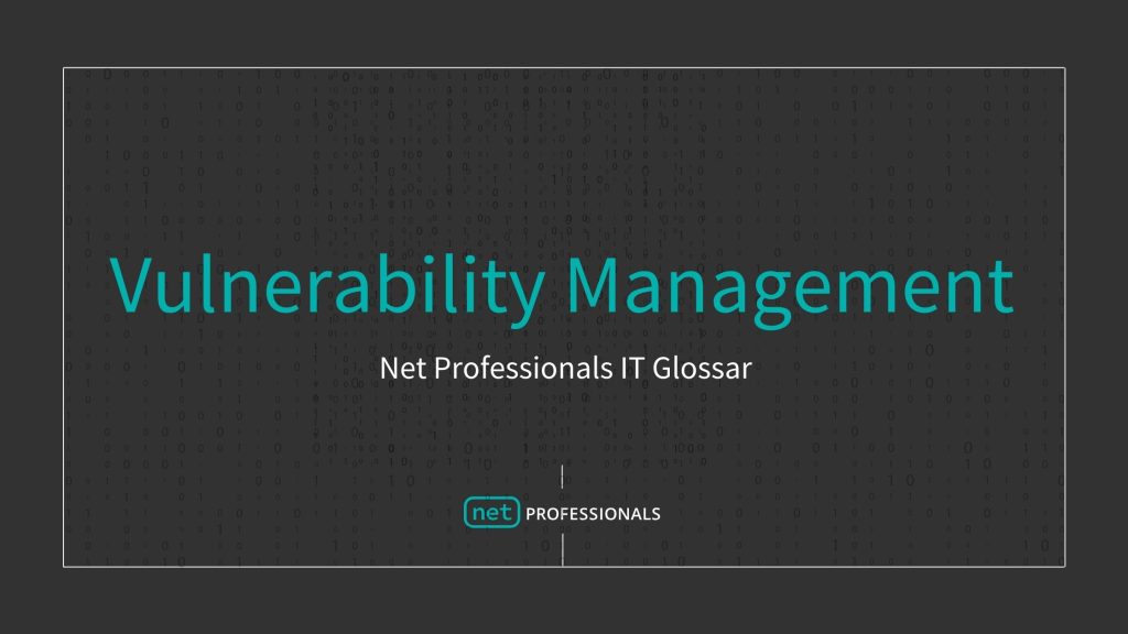 Vulnerability Management Definition