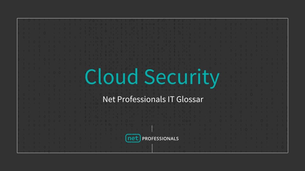 Cloud Sicherheit Definition