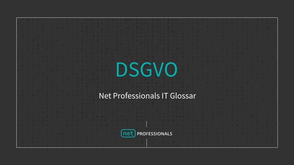 DSGVO Bedeutung
