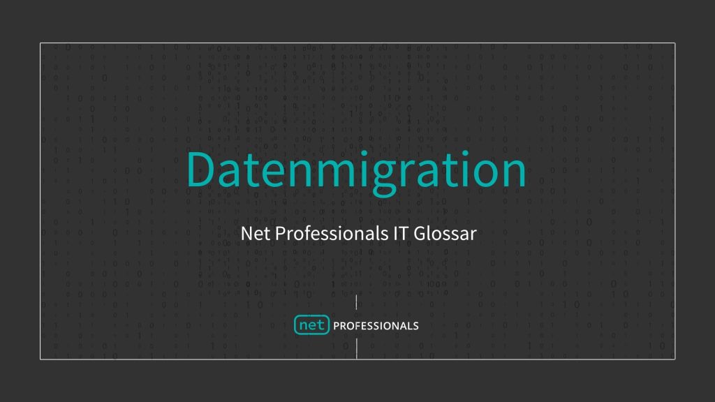 Datenmigration Bedeutung